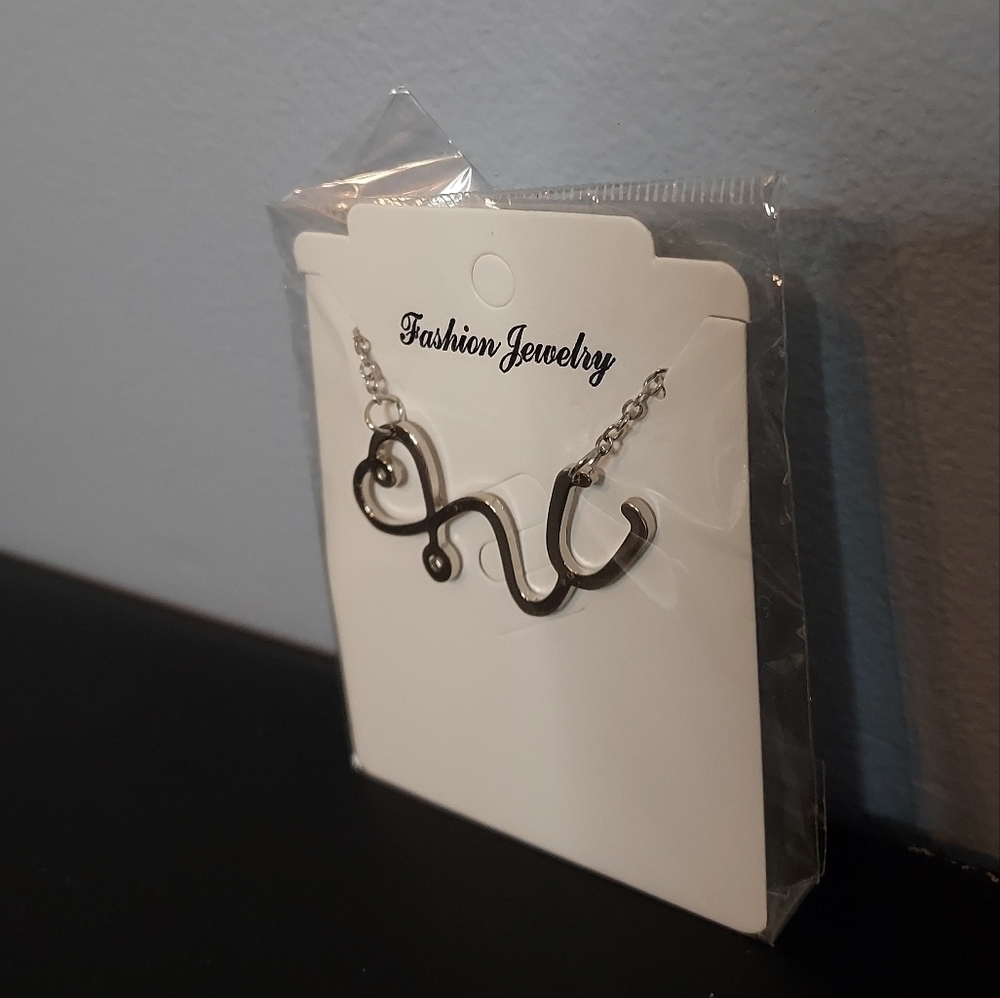 Fashion Jewelry Elegant Stethoscope Silver New